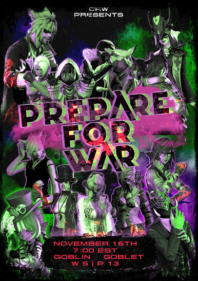 Prepare For War